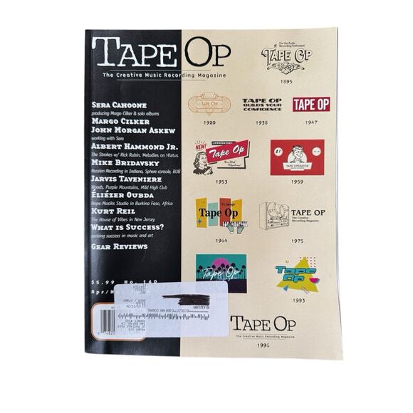 Lot of 8 Tape Op Magazines 160-167 Finneas Alan Parsons Recording Music Audio - Picture 3 of 12